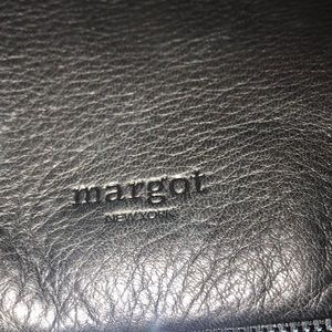 NWOT Margot black pebbled leather crossbody bag